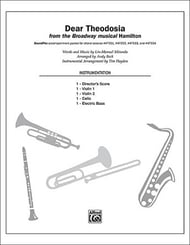 Dear Theodosia Instrumental Parts choral sheet music cover Thumbnail